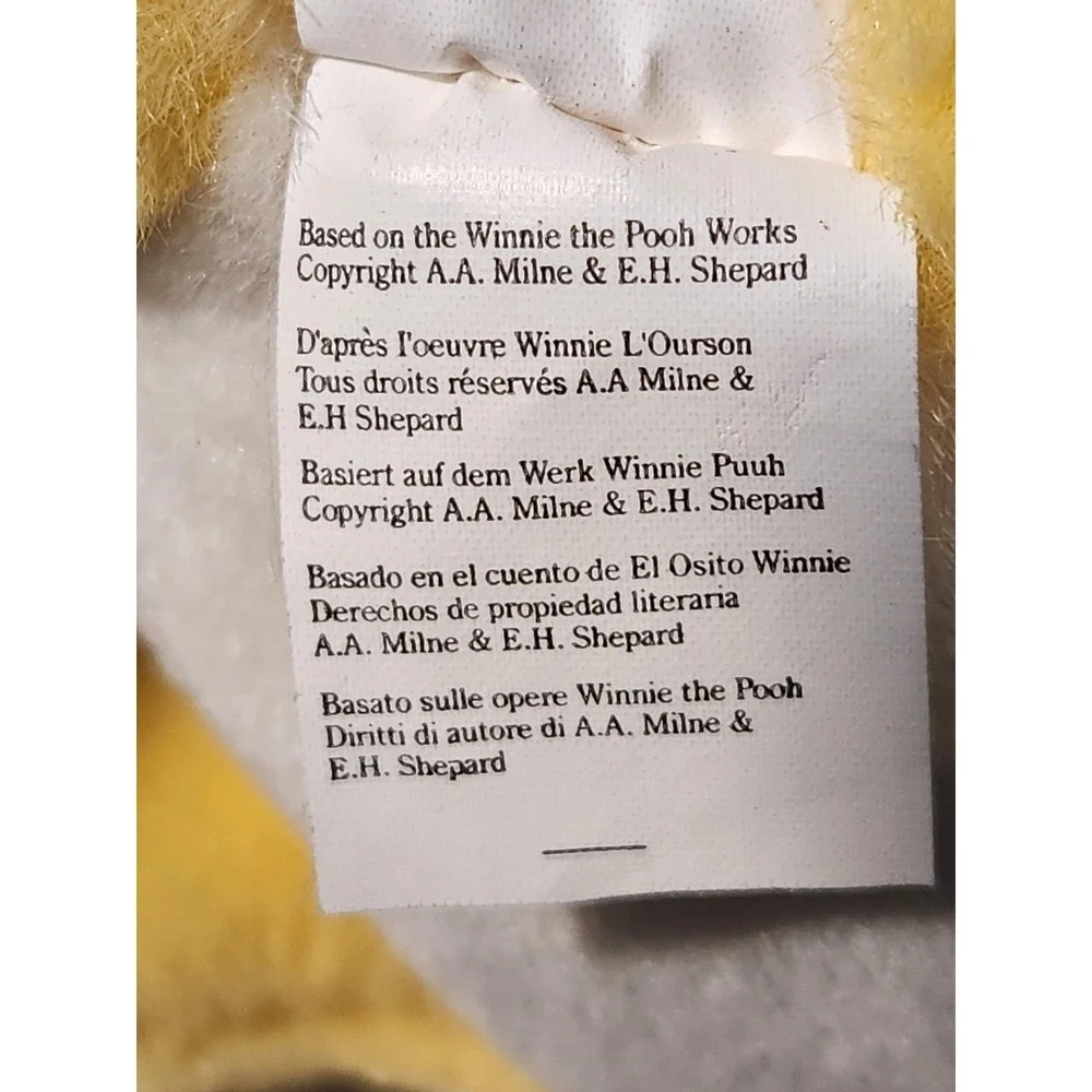 Vintage Disney Store Rabbit Winnie The Pooh Plush Stuffed Animal Bunny with tags